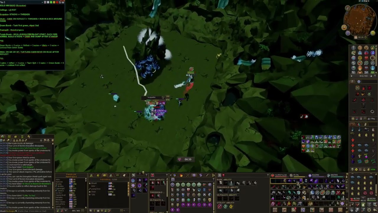 Solo HM Vorago (Green Bomb) (Necromancy)