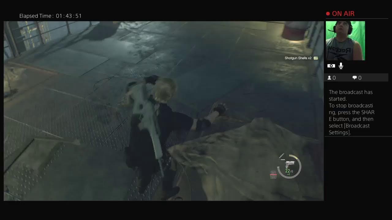 Resident Evil 4 remake PS4 livestream- close out till the curtains call