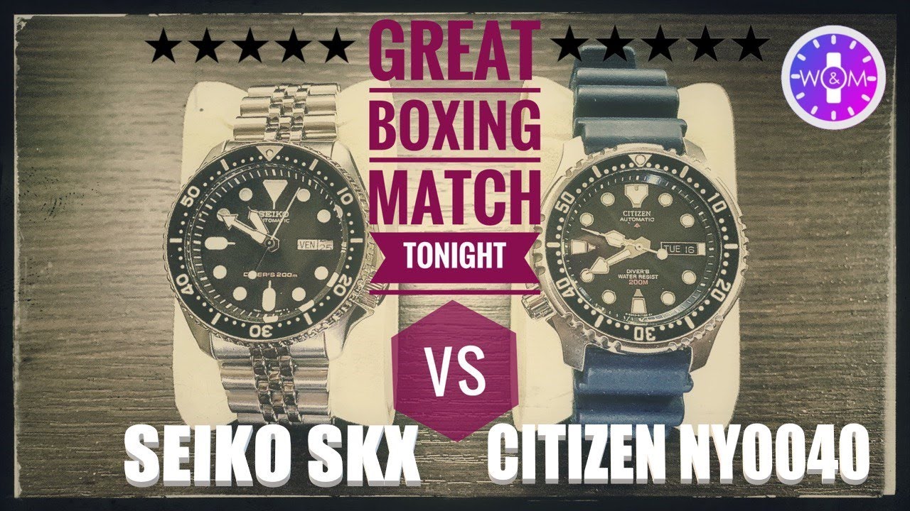 SEIKO SKX Vs CITIZEN NY0040: la GRANDE sfida dei DIVER ICONICI