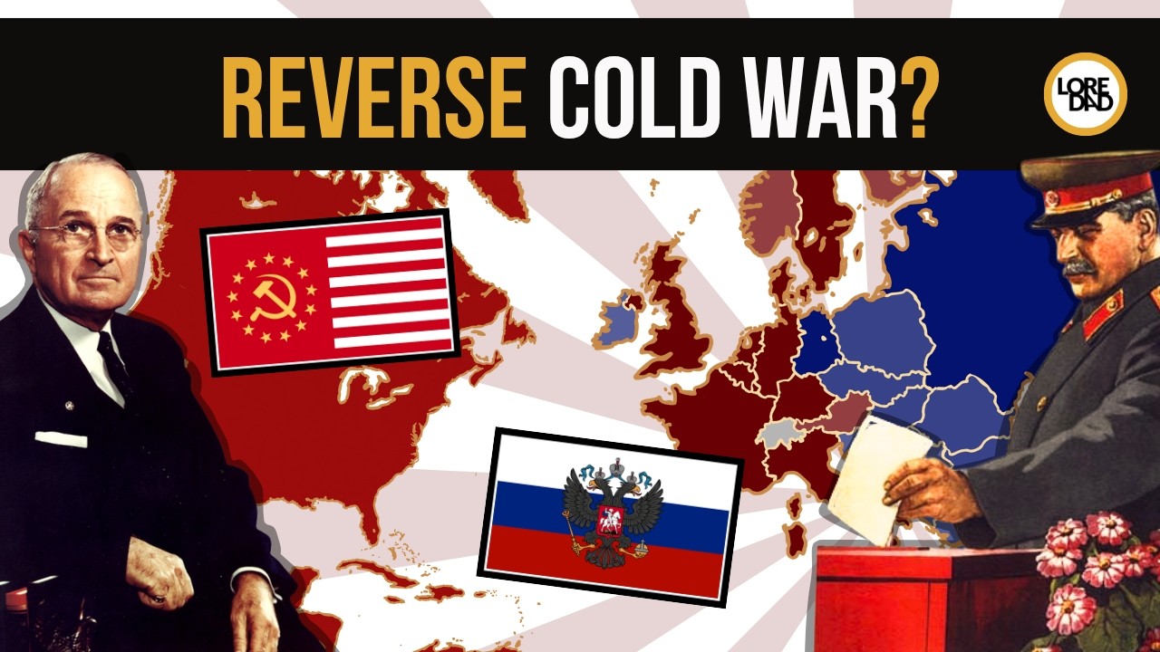 Что если бы США и СССР поменялись идеологиями? | Альтернативная история