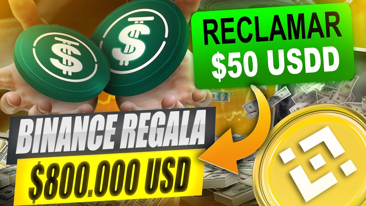 🟠BINANCE REGALA $800.000 USD en tokens $USDD en este NUEVO AIRDROP🟠