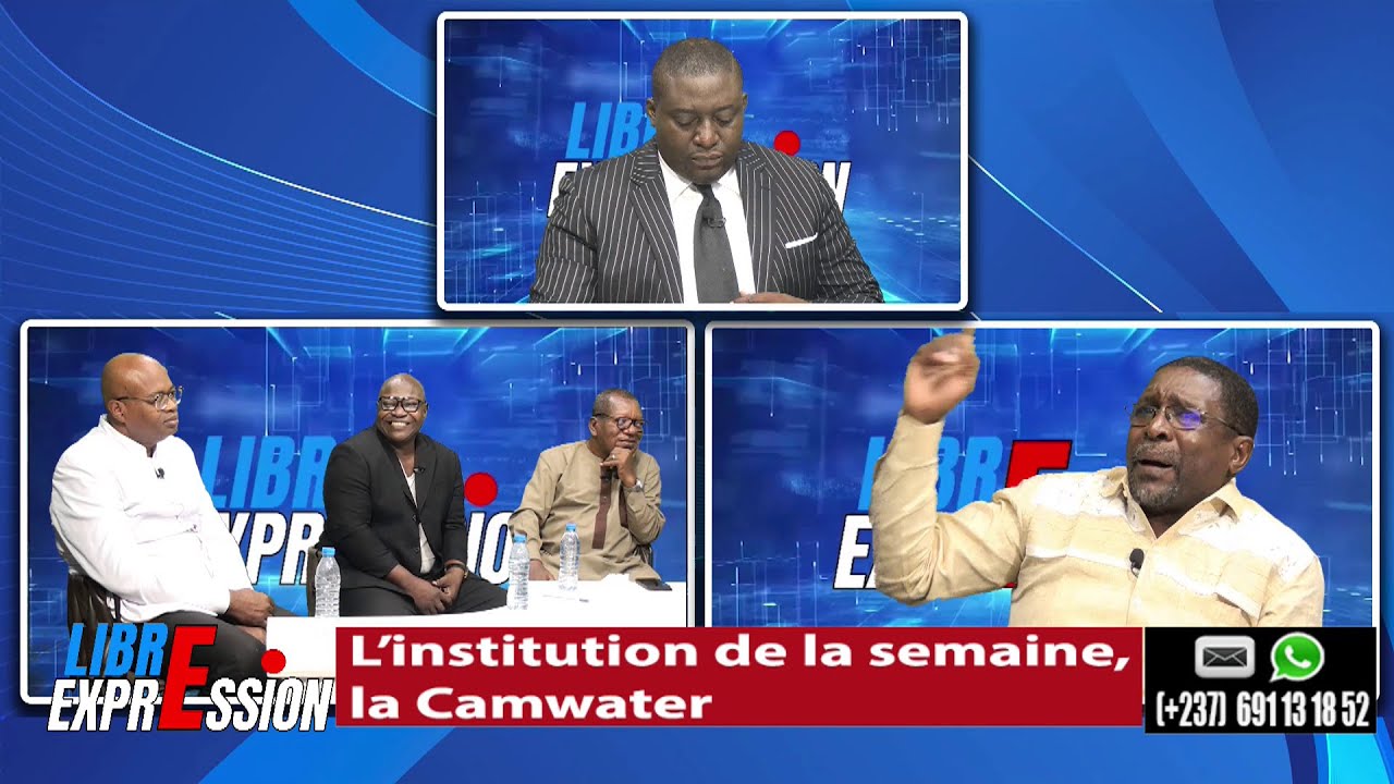 L'INSTITUTION DE LA SEMAINE : LA CAMWATER - LIBRE EXPRESSION DU 08 FÉVRIER 2026