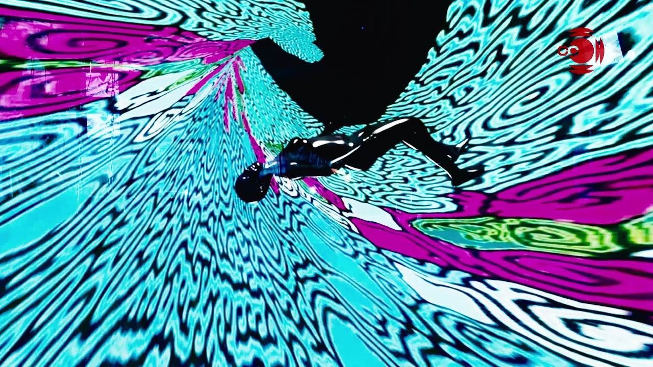 Stefan Kits with visuals by TigerFistUnhinged at CCTV Studio Opening Weekend