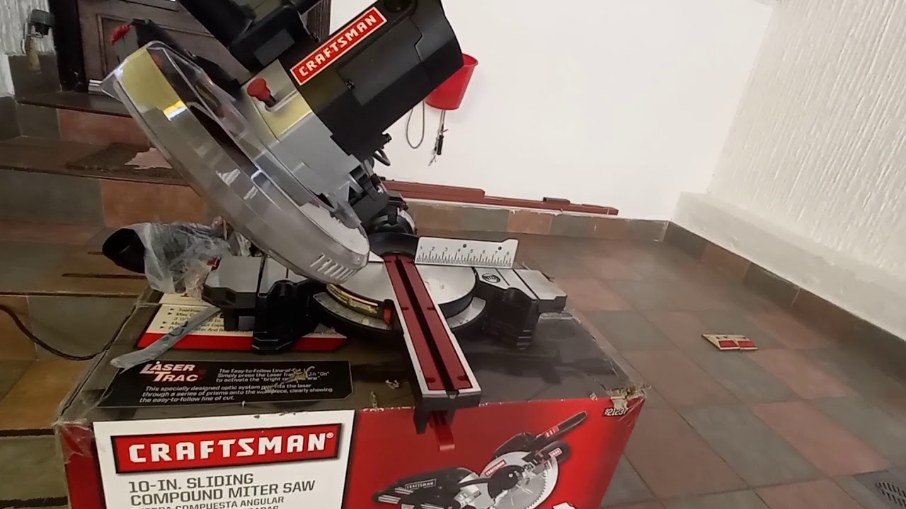 Sierra compuesta craftsman 10