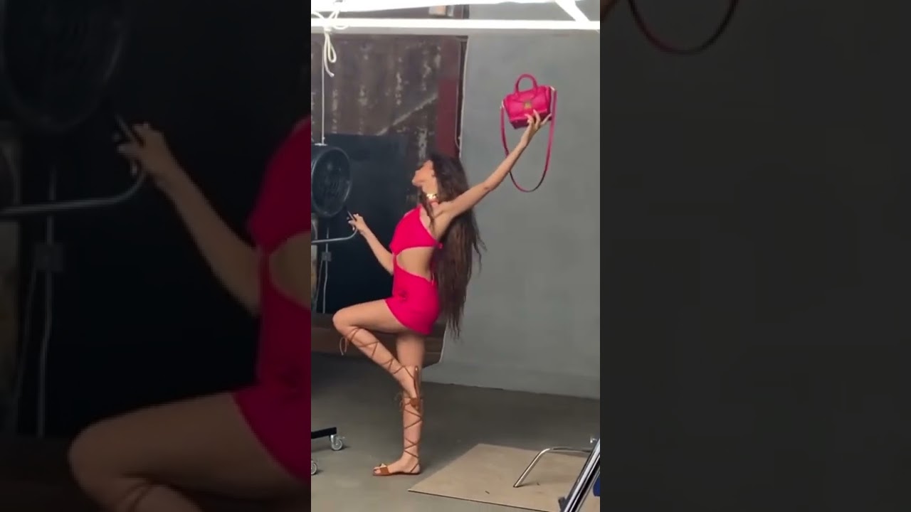 Zendaya's Valentino photoshoot behind the scenes | #zendaya #bts #valentino