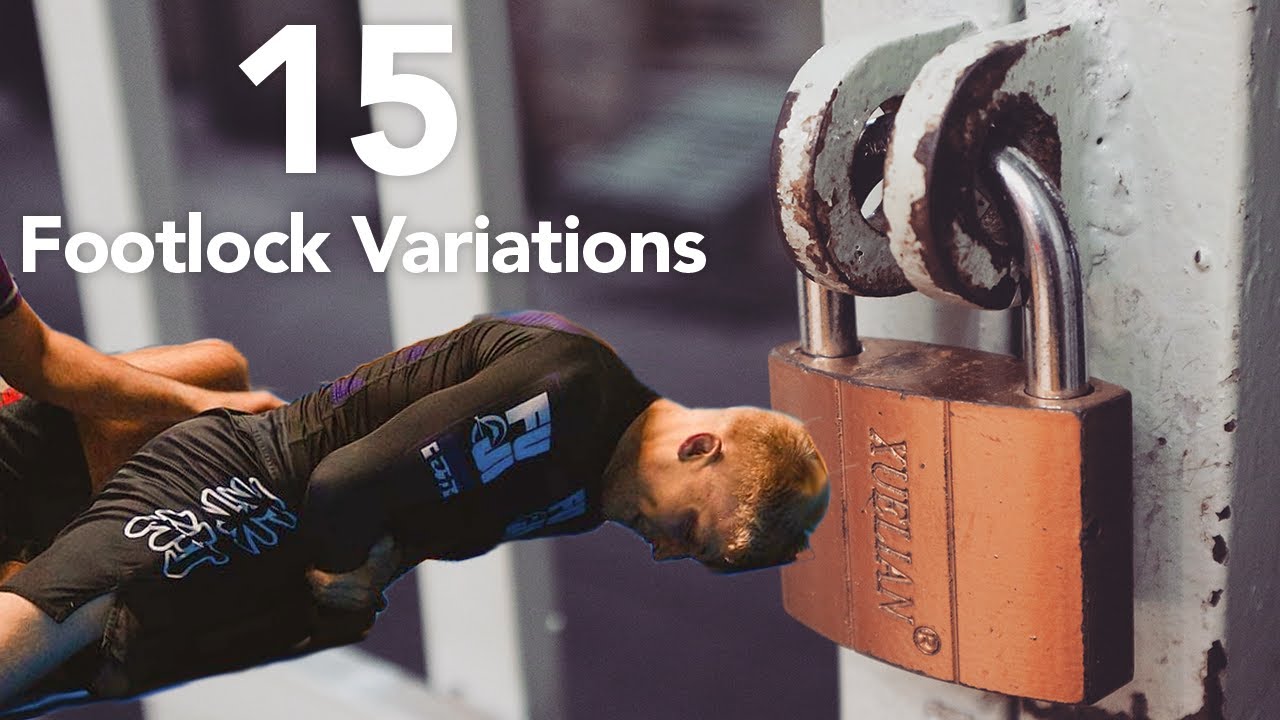 15 Footlock Variations - De Groot BJJ