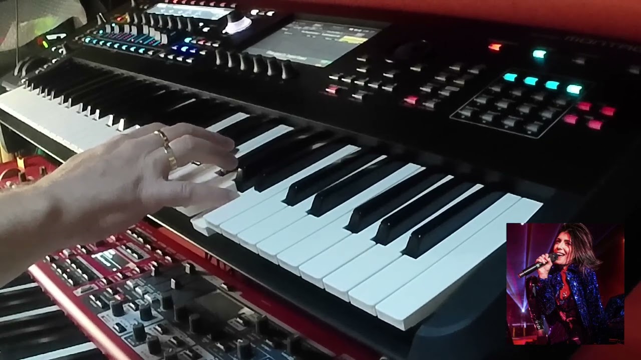 Una storia importante (versione GIORGIA) Eros Ramazzotti - Cover keyboard