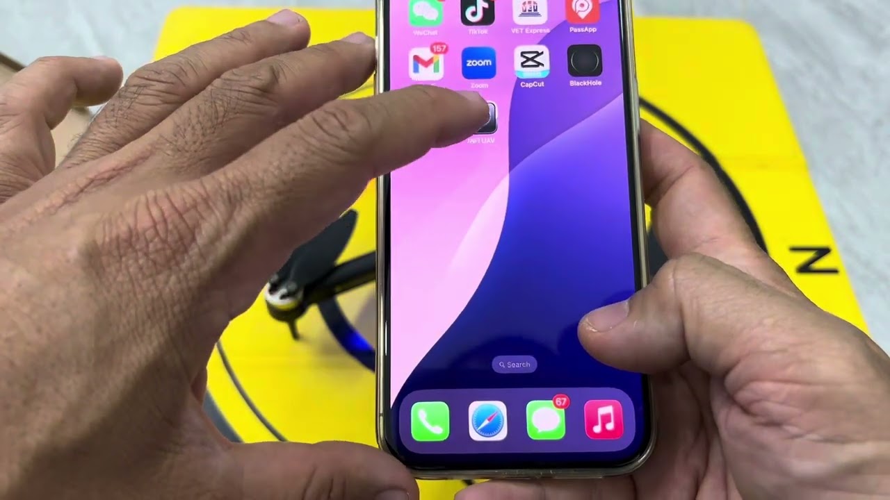 How to Connect Camera Drone E99 Max to Smart Phone