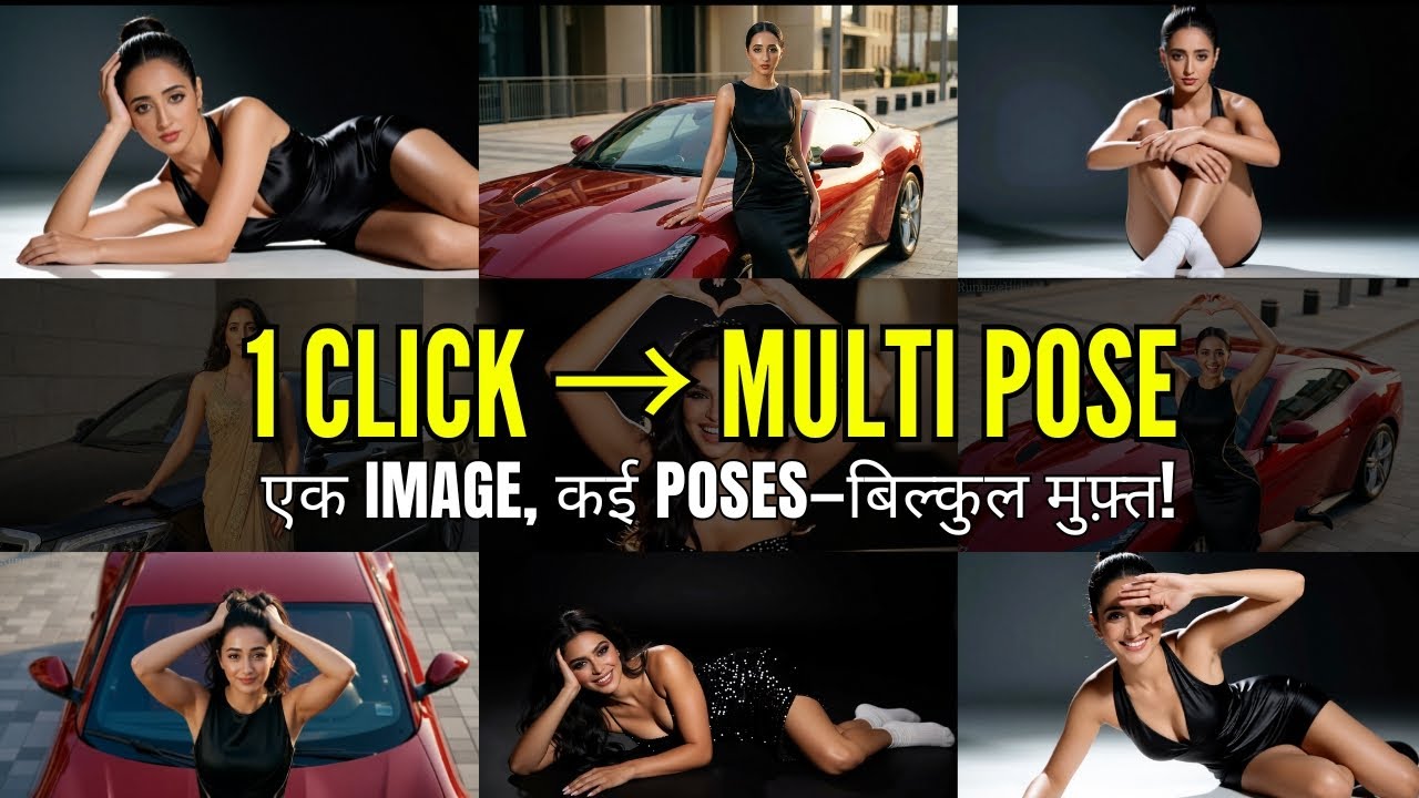 Generate Multiple Poses in ONE CLICK with this FREE Tool
