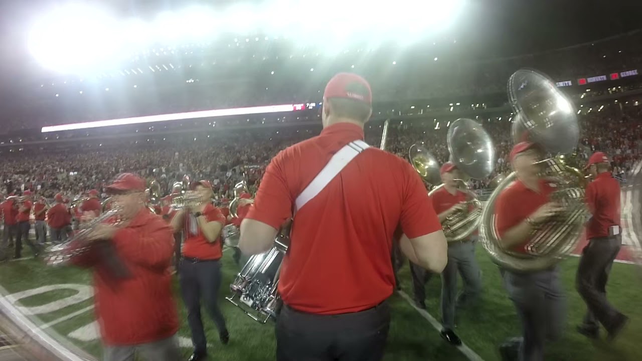 TBDBITL Alumni Reunion 2021 - Snare GoPro - Halftime and Script Ohio - OSU vs Akron 9/25/21