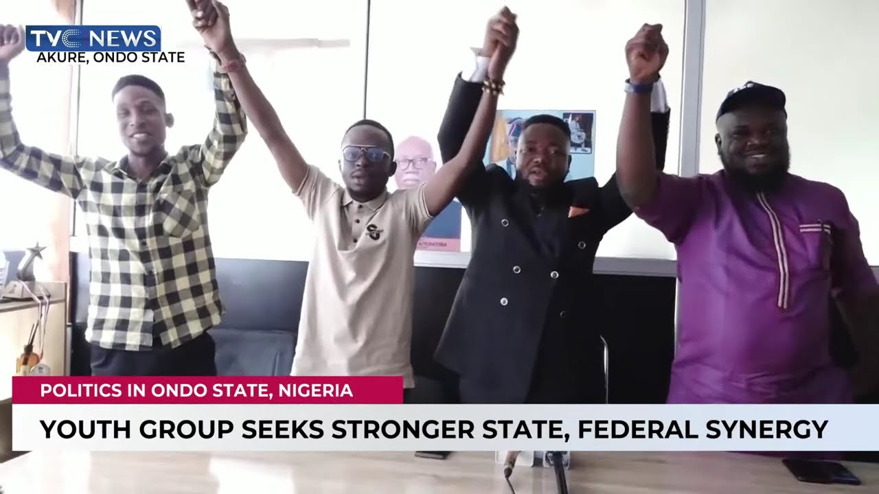 Youth Group Seeks Stronger State, Federal Synergy In Ondo State