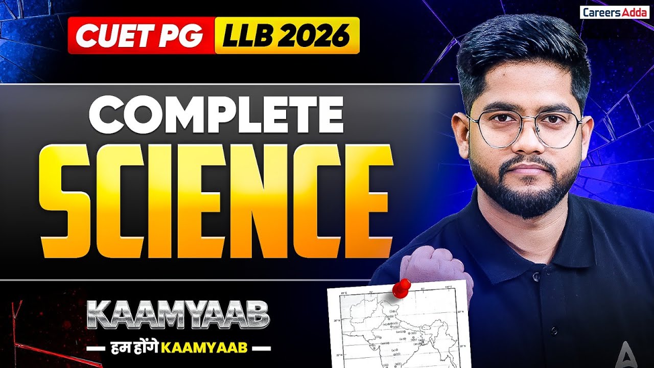 CUET PG LLB And MH CET LAW 2026 Gk/GS | Complete Science ONE SHOT for All Law Entrance | Kaamyaab