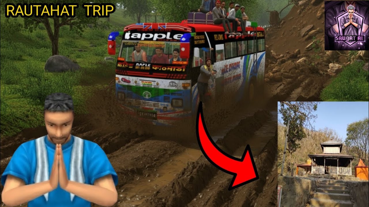 RAUTAHAT TRIP: Most Dangerous Muddy Road Challenge! 😱🇳🇵