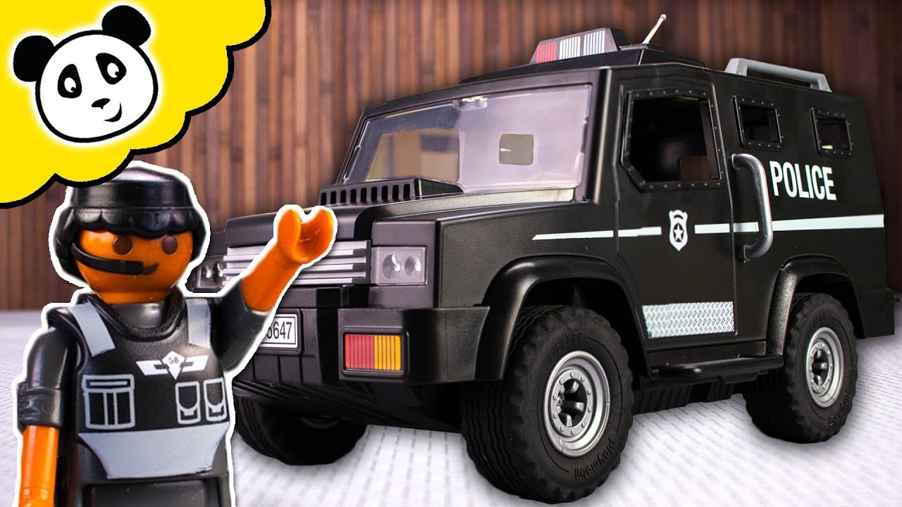 Playmobil Polizei - Verfolgungsjagd mit dem neuen Polizei Auto! - Spielzeug auspacken & spielen