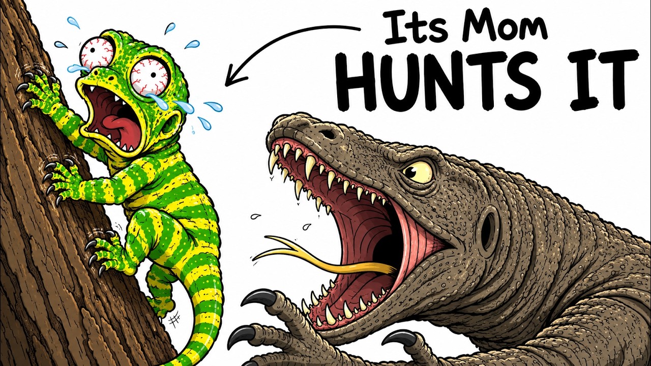 Why it Sucks To Be Born As a Komodo Dragon