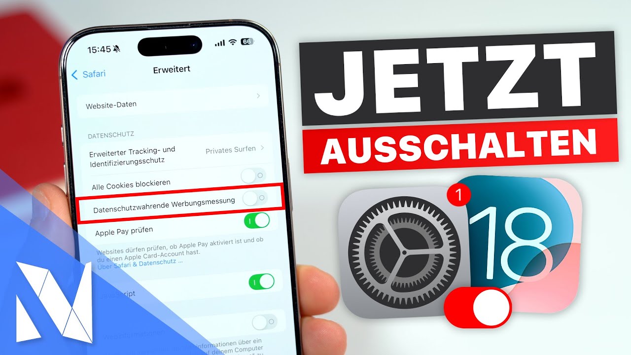 iOS 18 Einstellungen, die du SOFORT ausschalten solltest! (neue Einstellungen) | Nils-Hendrik Welk