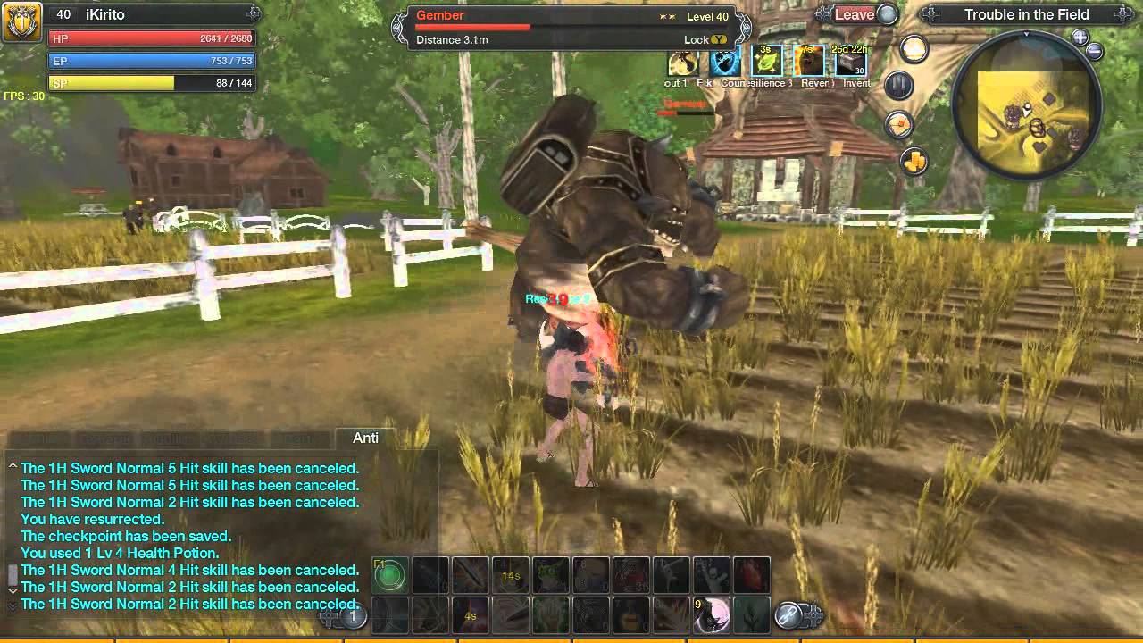 RaiderZ - Gember Solo (Defender) (Naked)