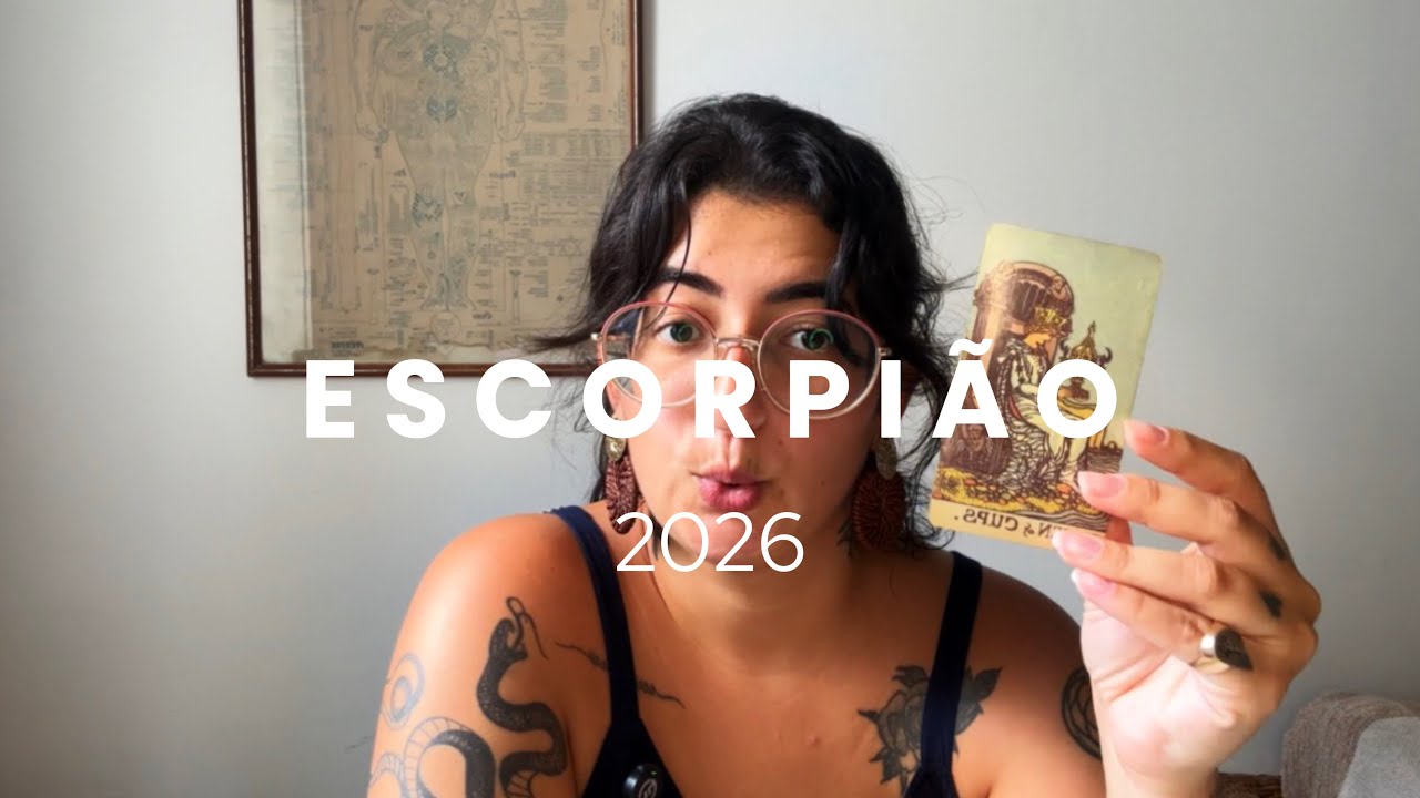 ♏️ ESCORPIÃO: Previsões para 2026 ✨