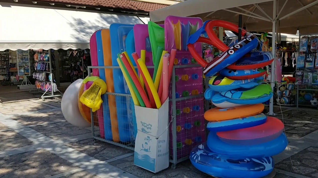Nea Vrasna beach | Nea Vrasna plaza - August 2018