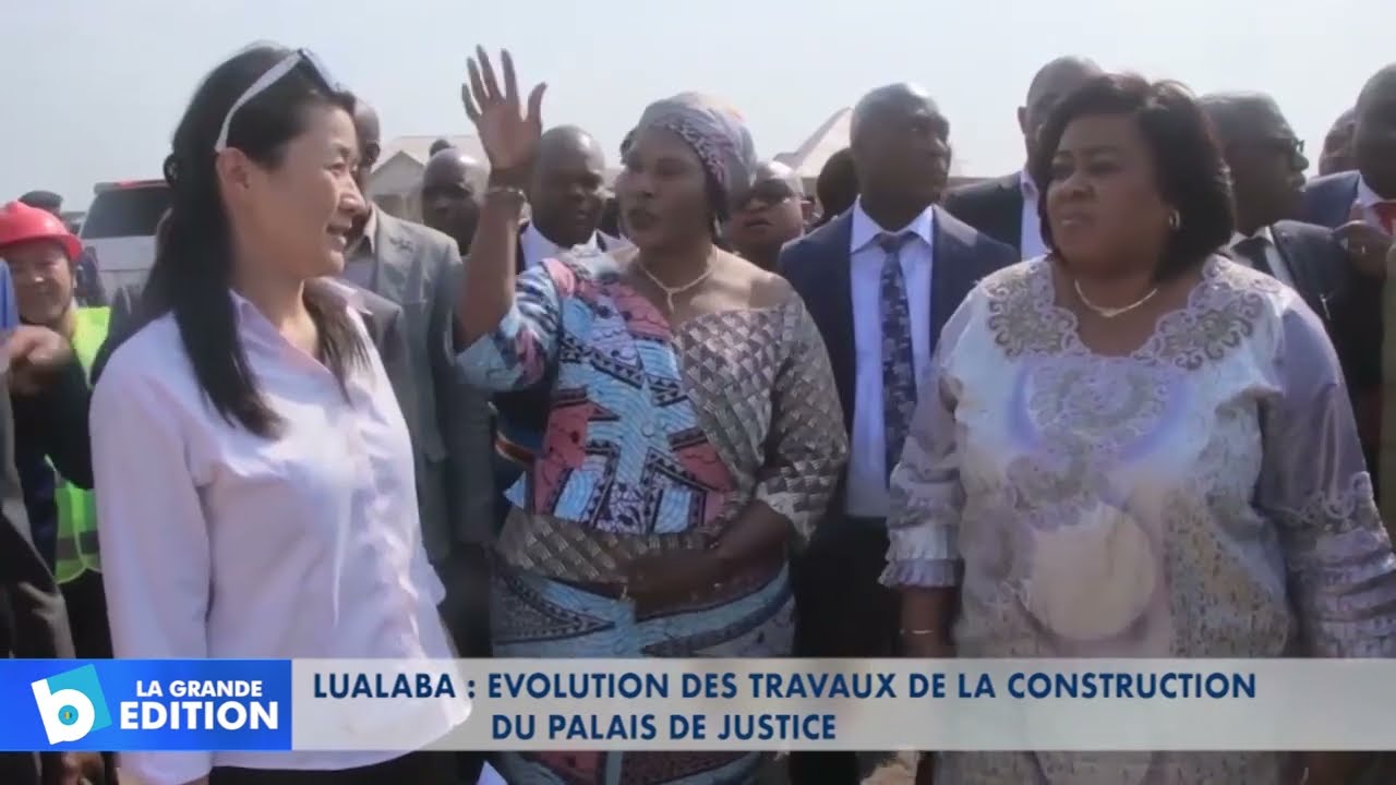 Lualaba: Evolution des travaux de construction du Palais de Justice
