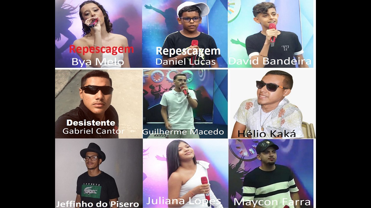 Programa Talentos em Foco - AO VIVO - Show de Calouros - 3ª Eliminação - 18-03-2026