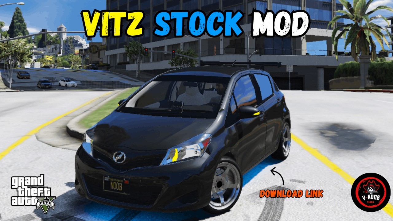 Toyota Vitz Mod in GTA 5 – Easy Install & Realistic Compact Car (Hindi/Urdu)
