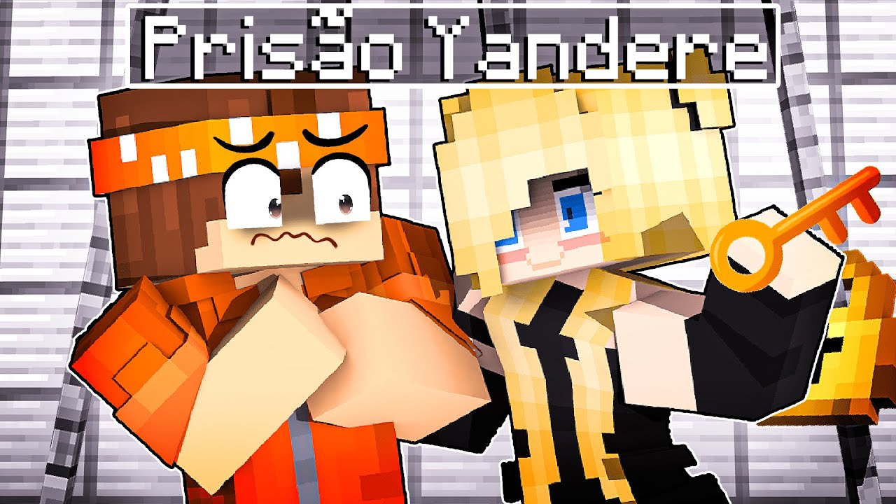 ESCAPE da PRISÃO de YANDERE no MINECRAFT!