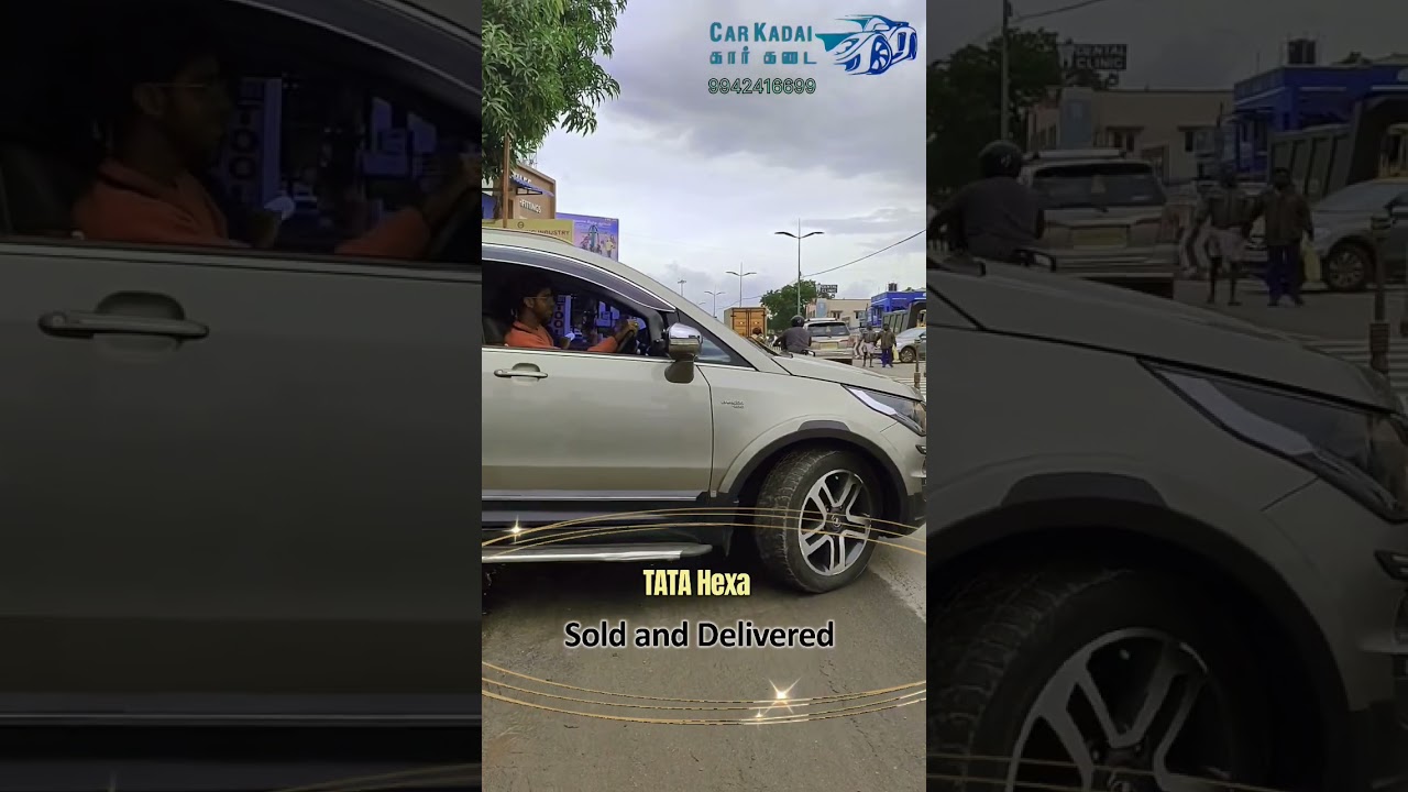 TATA Hexa Sold and Delivered 