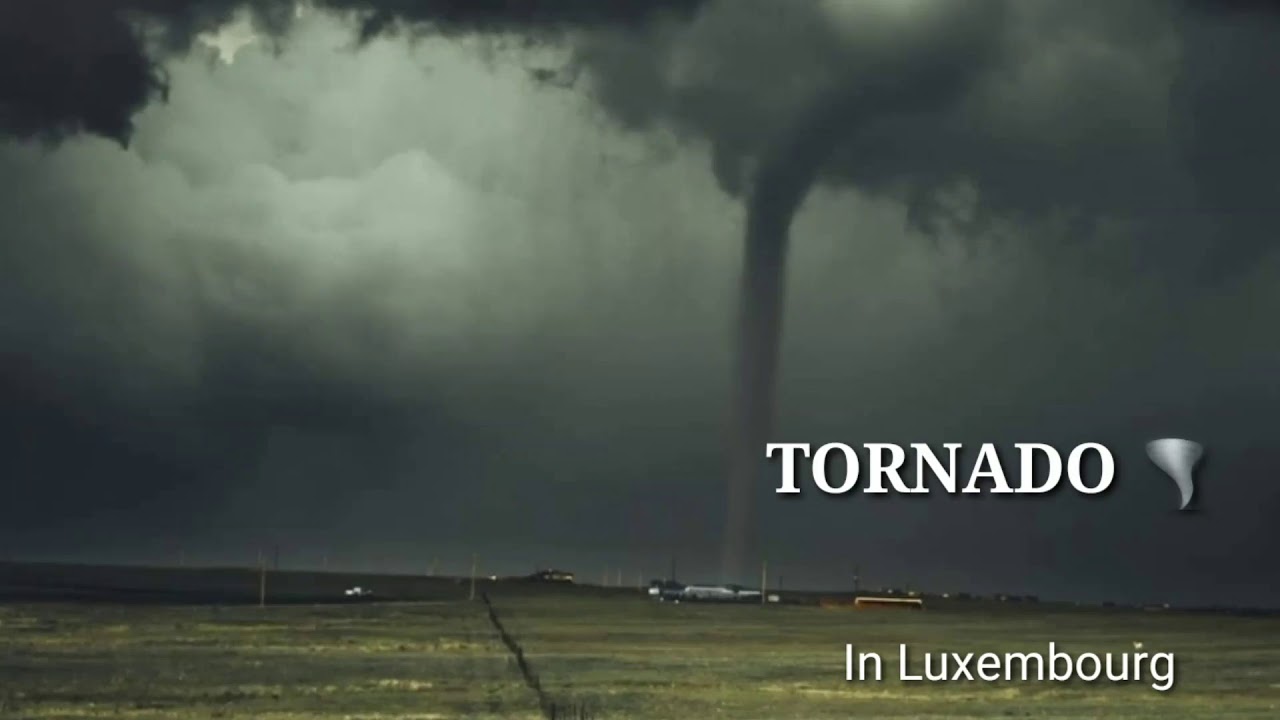 Tornado🌪 Alley in P&eacute;tange Luxembourg|| Big damage i🌪