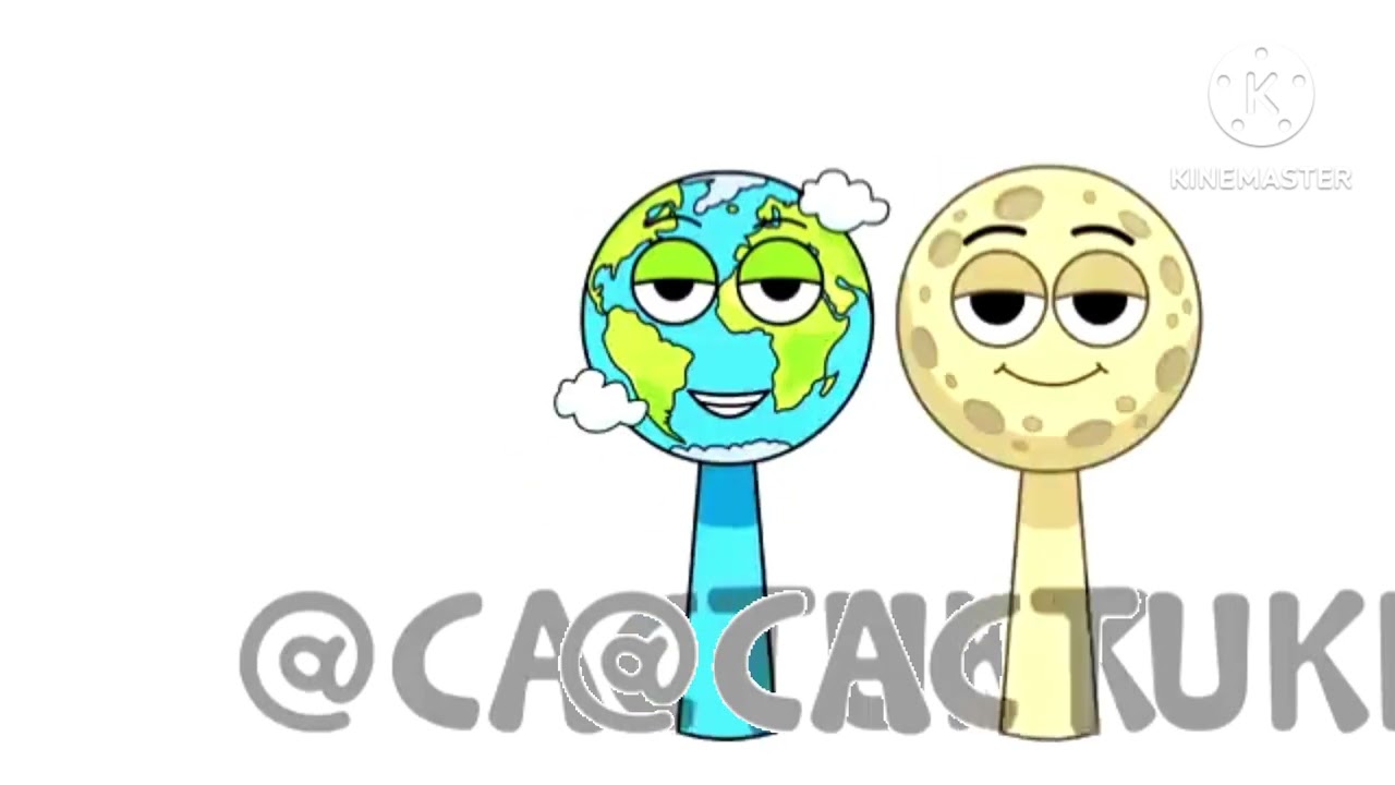 Sprunki OC The Earth and The Moon creator: @cactukk