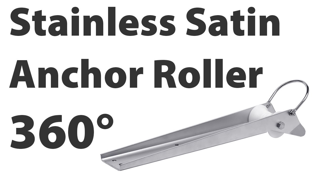White Water Stainless Medium Universal Bow Anchor Roller | ARWU-04