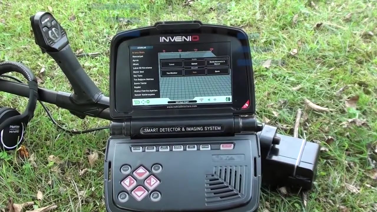 Nokta Dedektör INVENIO - Türkçe Kullanım Videosu - AYARLAR (SETTINGS)   dedektorinceleme com