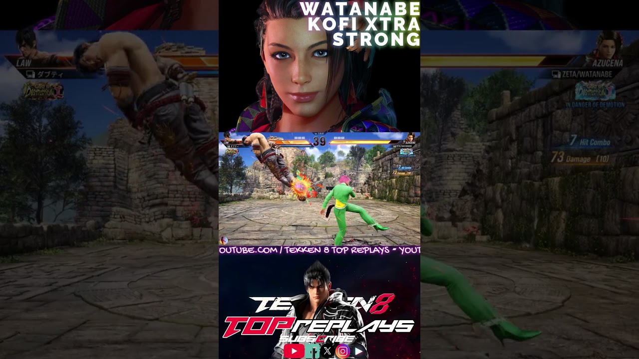 Azucena Heat Smash Combo 🔥 Tekken 8 Season 2