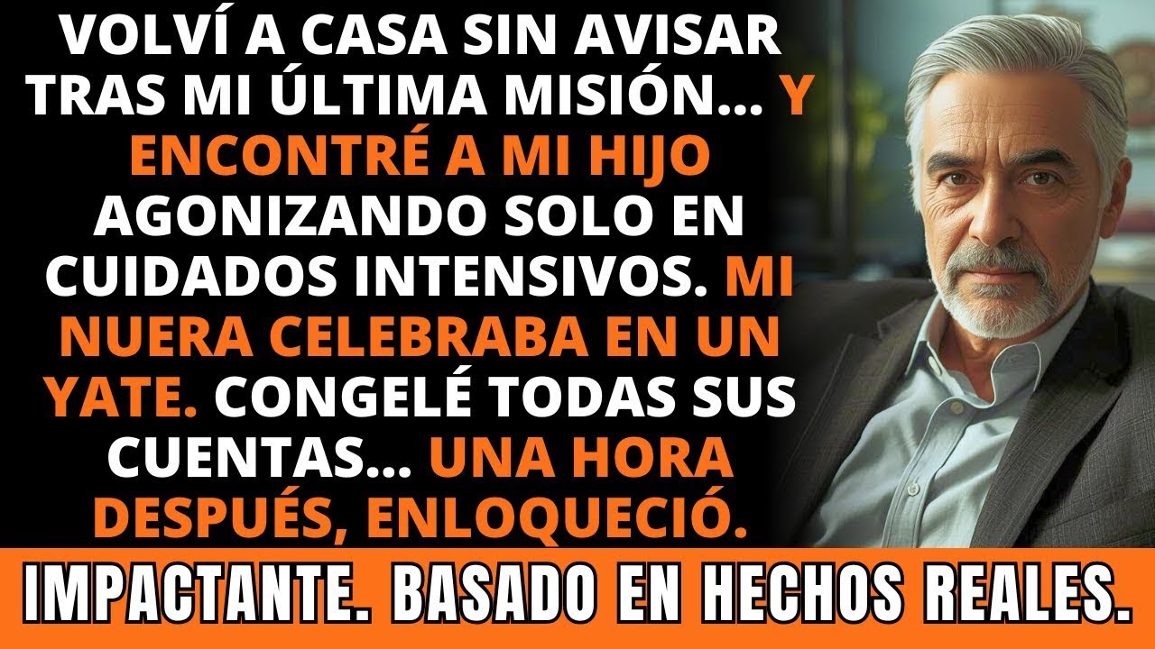 Volví a Casa sin Avisar y Hallé a Mi Hijo Agonizando… Mientras Mi Nuera Festejaba. IMPACTANTE.