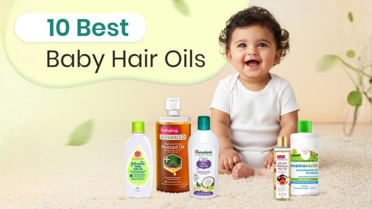 10 Best Baby Hair Oils In India | 10 Best Baby Hair Oil Brands