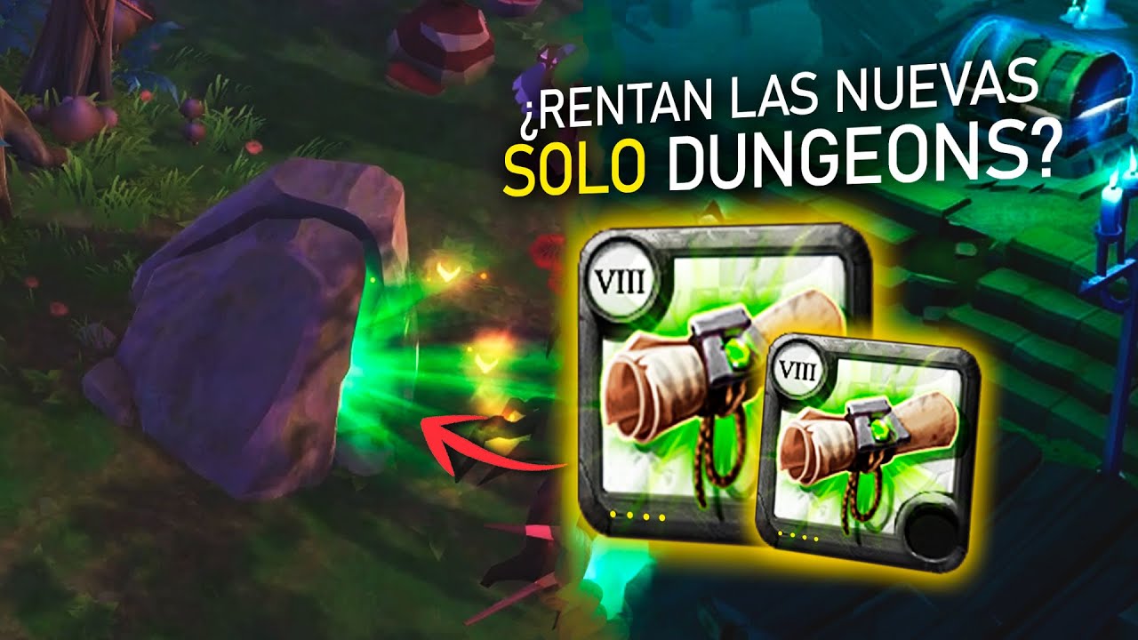 ¿VALEN LA PENA LAS MAZMORRAS VERDES 8.4? 🔥 Albion Online