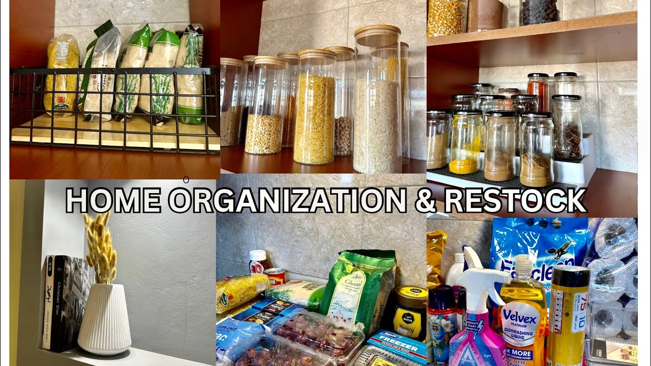 Home organization ideas , grocery haul, and restock , refrigerator organization,