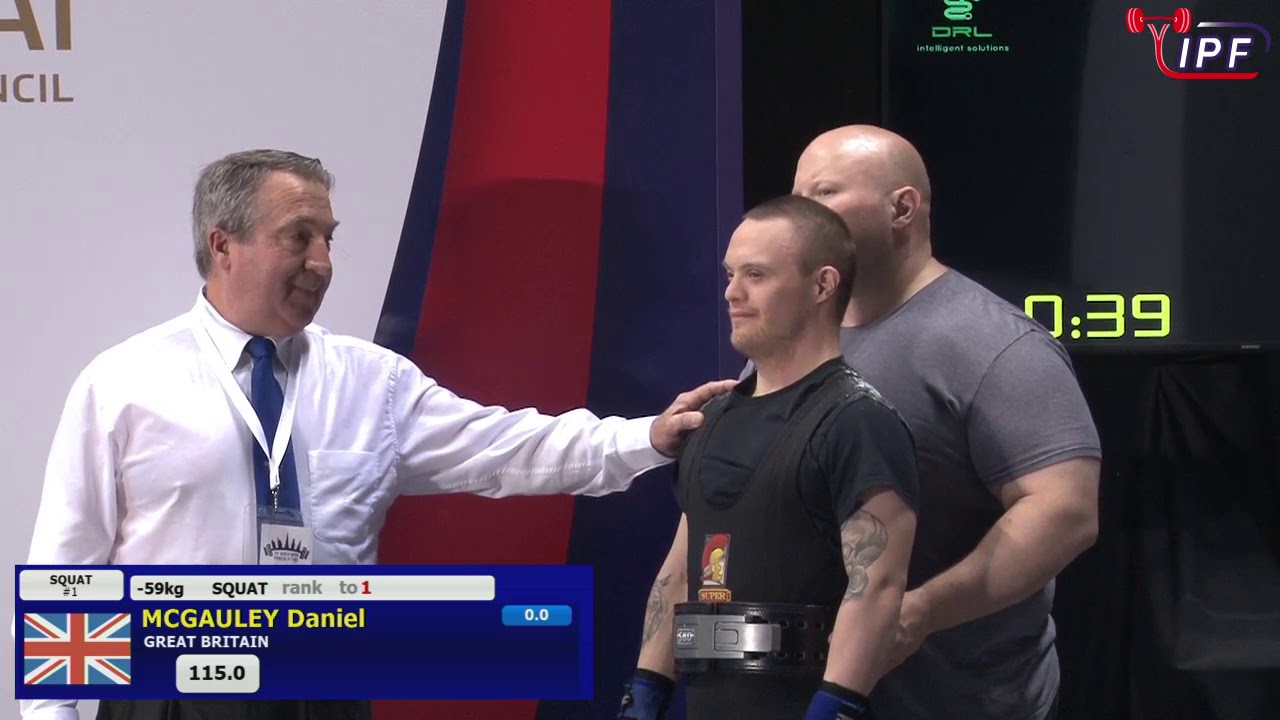 Special Olympics / Paralympics - IPF World Open Powerlifting Championships 2019 Dubai / UAE