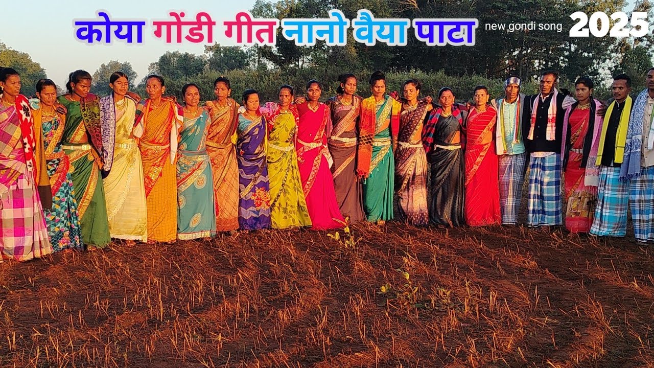 न्यू 2025 कोया गोंडी आदिवासी गीत बस्तर | new koya gondi song 2025 | नानो वैया गोंडी पाटा | nano veya