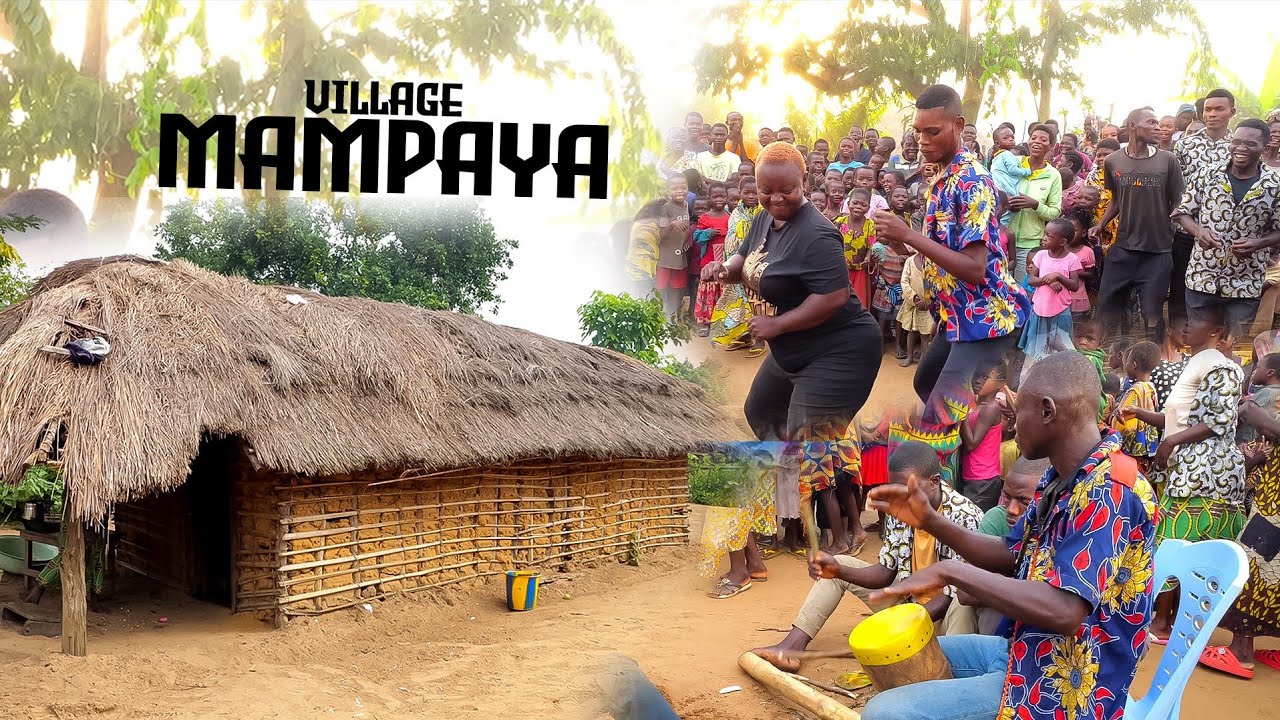 DÉCOUVERTE KWILU VILLAGE MAMPAYA. UNE DE RARE AGGLOMERATION YANZI QUI GARDE ENCORE SA CULTURE.