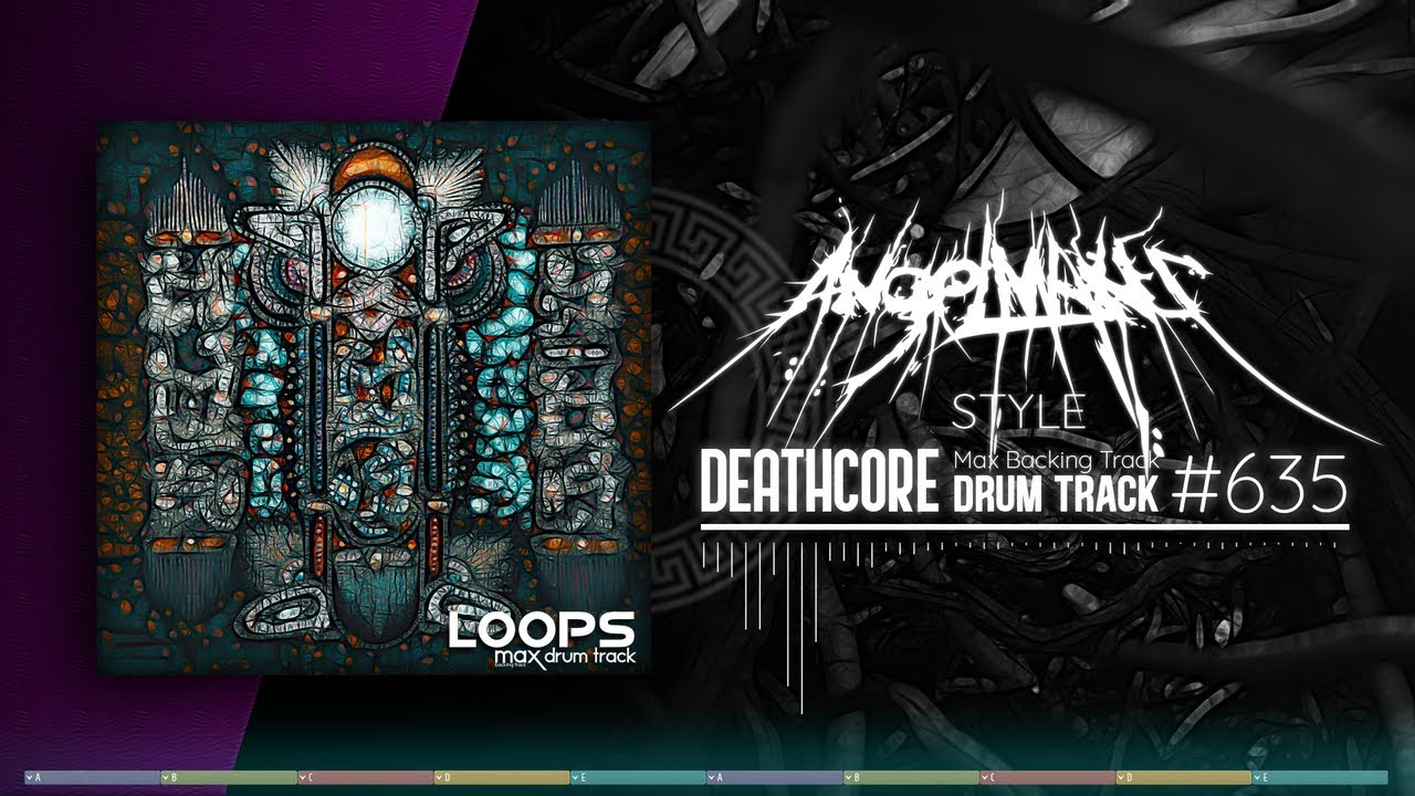 Deathcore Drum Track / AngelMaker Style / 110 bpm