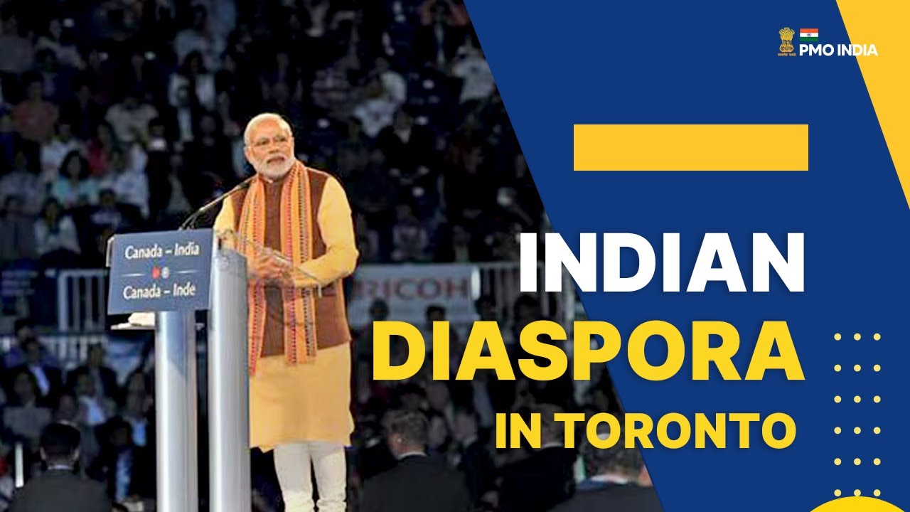 PM Narendra Modi  addresses Indian Diaspora in Toronto Canada | PMO