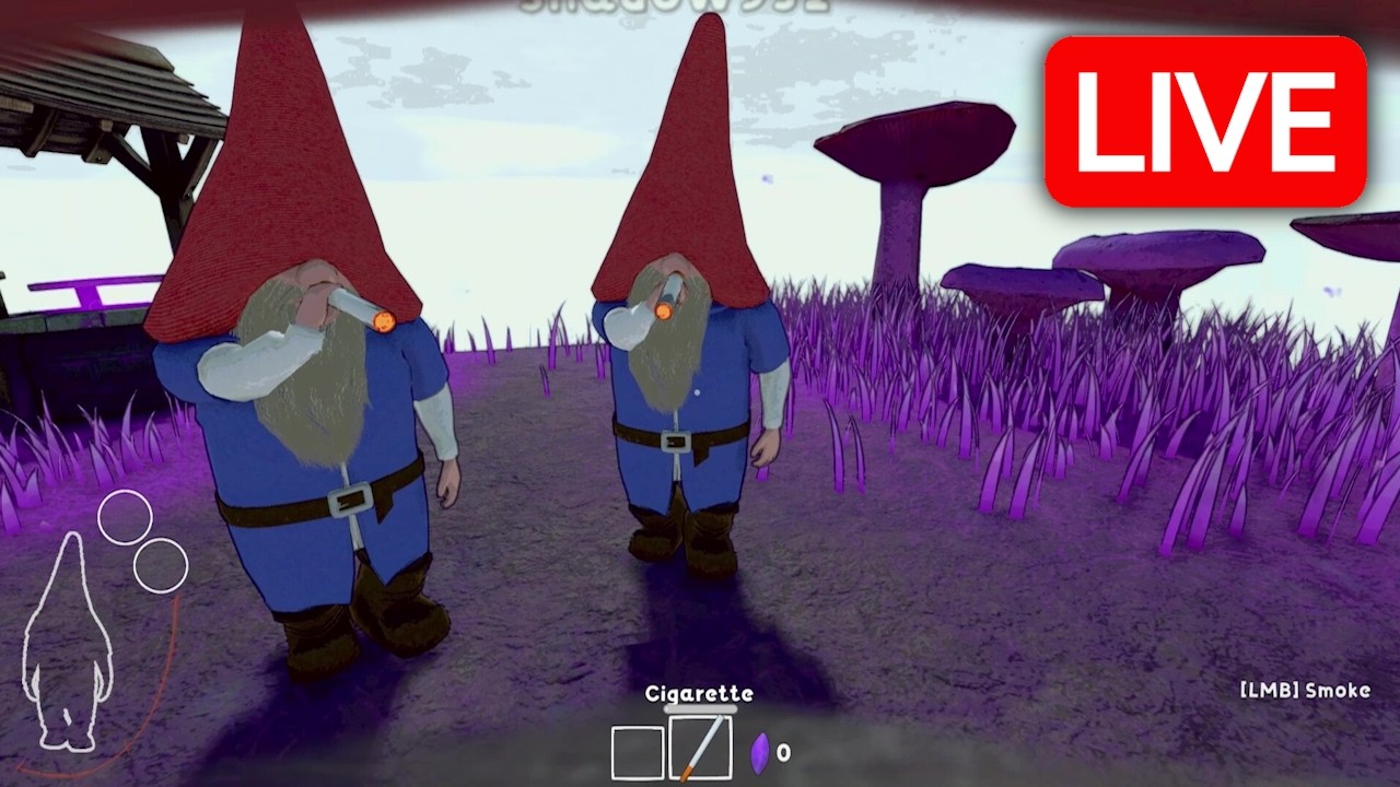 Playing Silly Coop Games with CJ and Psycho -  Burglin' Gnomes & More LIVE 🔴