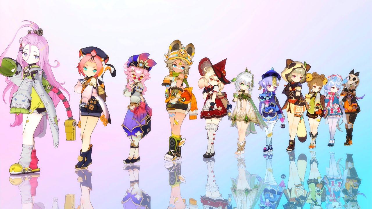 Genshin - All My People pt. Lolis Request by 