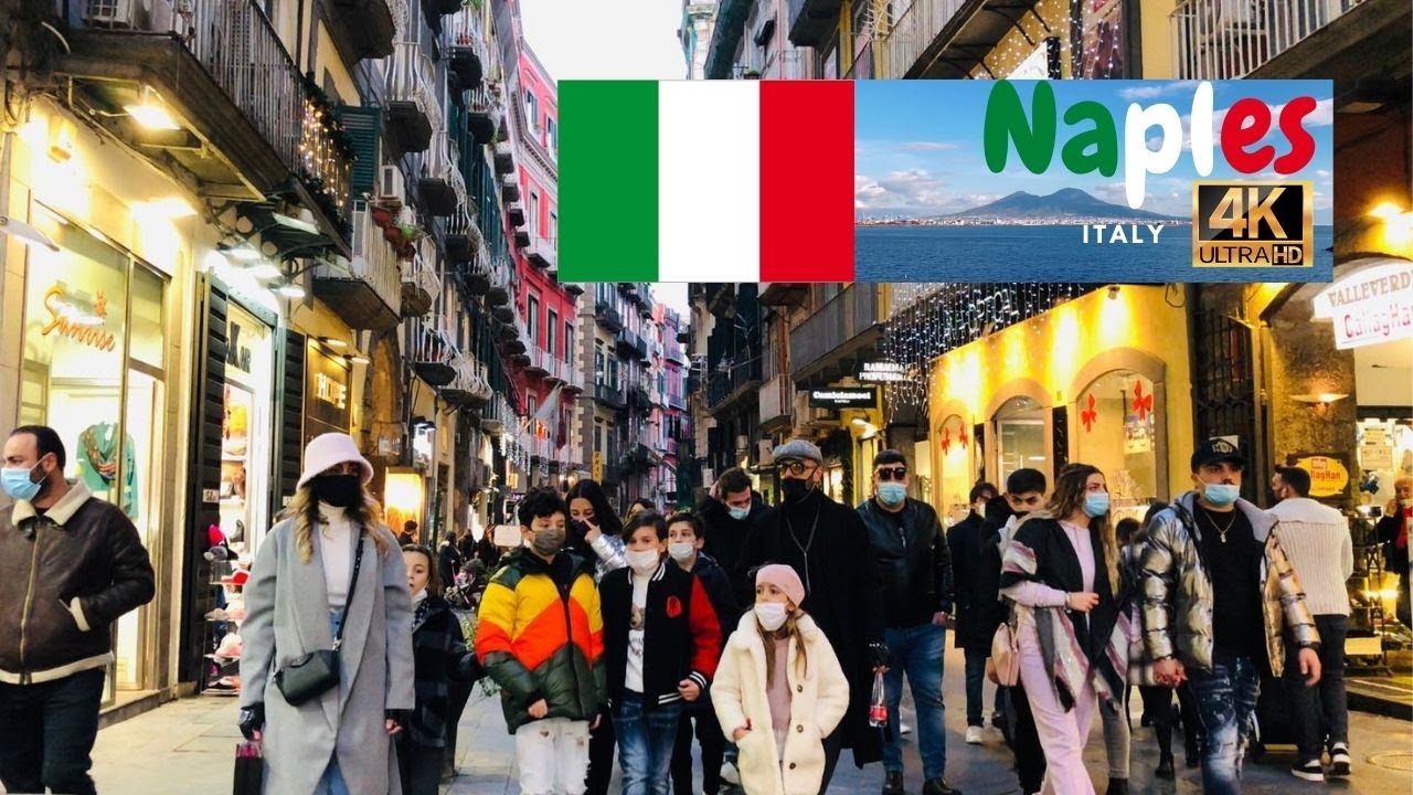 Naples walking Italy 🇮🇹 ⁴ᴷVideo Part 2