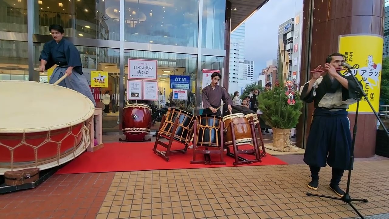 そごう大宮店【圧巻の響き】和太鼓演奏「さやか」2026年1月2日 🎍 鼓蓮🥁✨