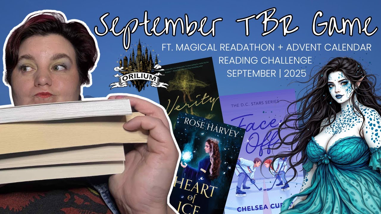 September TBR | Ft. Magical Readathon + Advent Calendar Reading Challenge | September | 2025