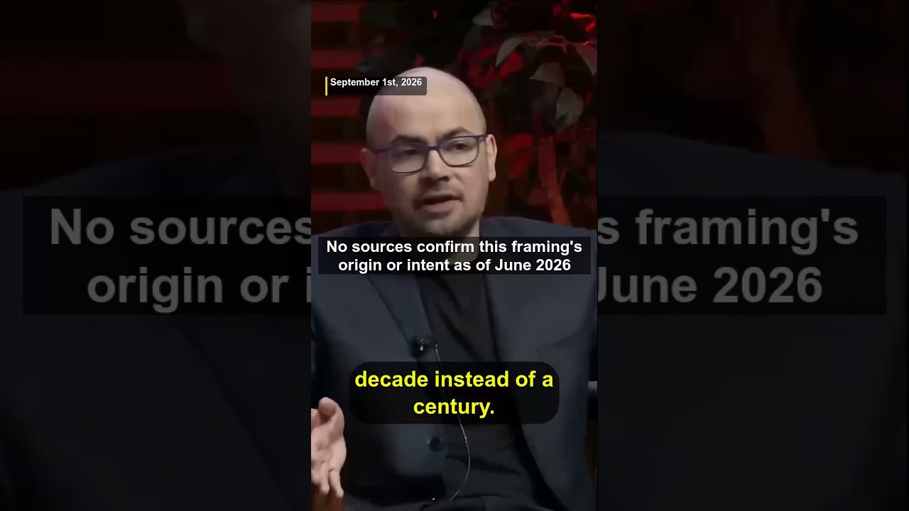 No Record Shows Hassabis Ever Said AI Is 100 Times the Industrial Revolution