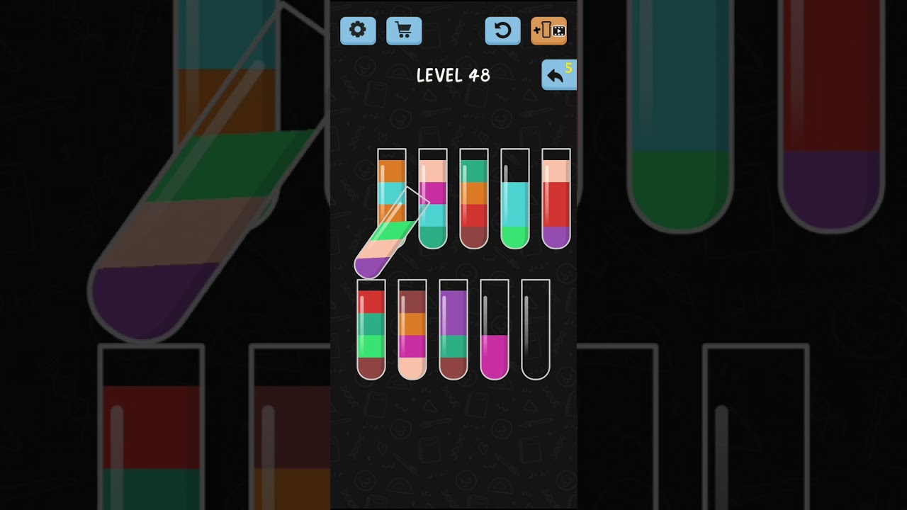 Water Color Sort - level 48