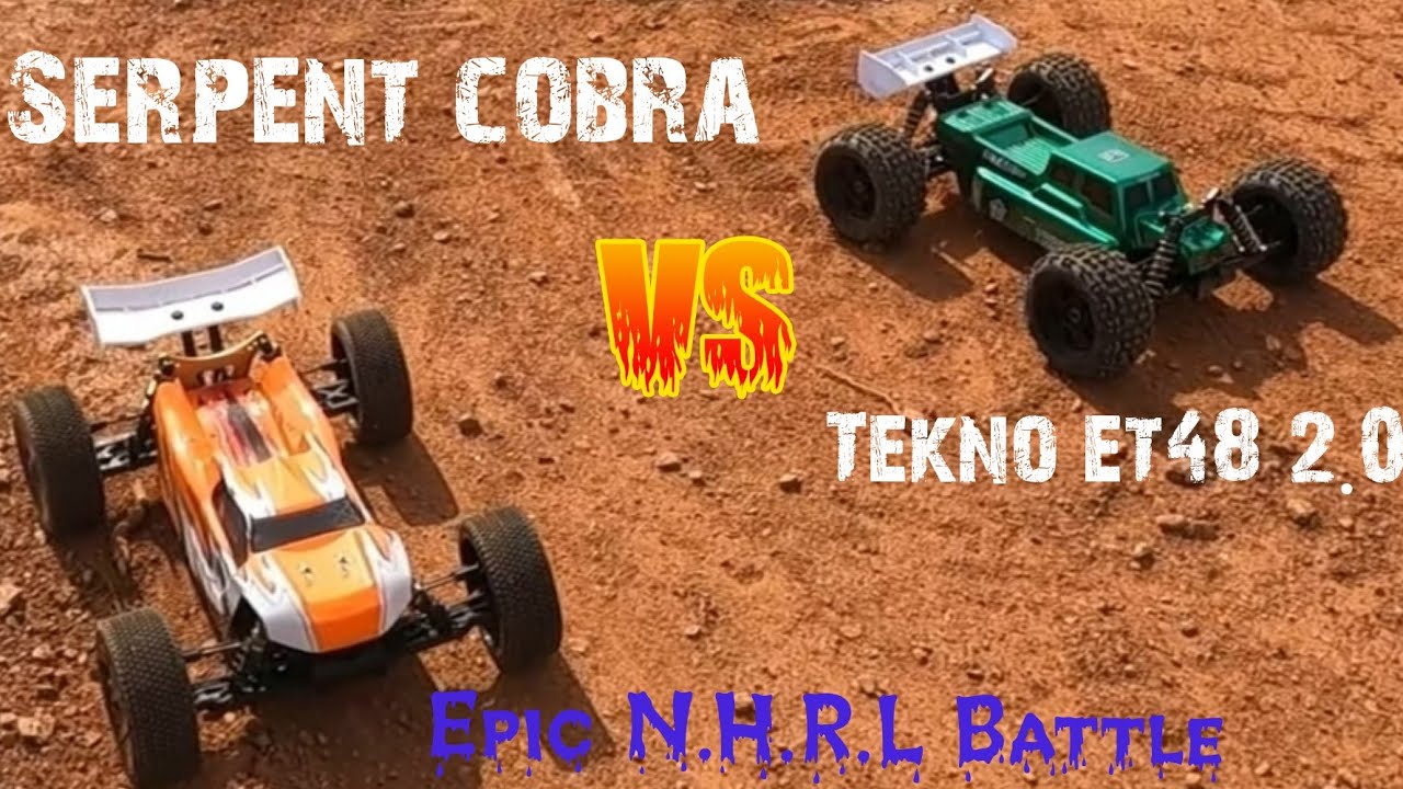 Tekno et48 2.0 vs serpent cobra truggy N.H.R.L